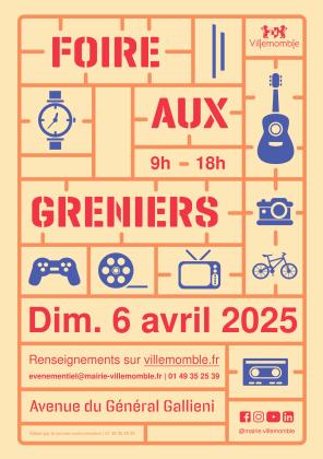 Foire aux greniers Gallieni 2025