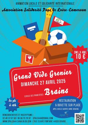 Brocante, Vide-greniers - Brains