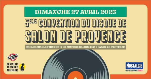 5e convention du disque - Salon-de-Provence