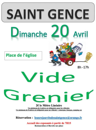 Vide-greniers - Saint-Gence