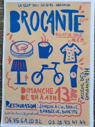 Brocante, Vide-greniers - Rigny-la-Salle