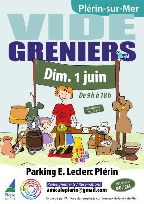 Vide grenier - Amicale Plérin