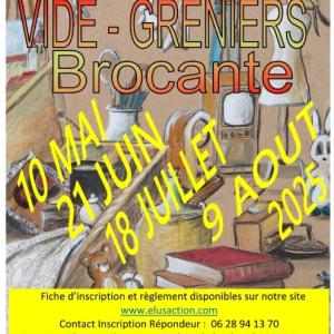 Brocante, Vide-greniers - Eauze