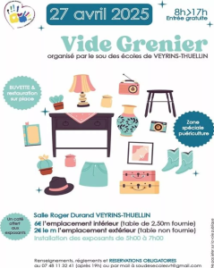 vide-greniers - Veyrins-Thuellin