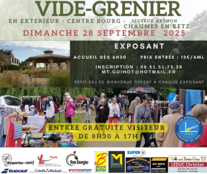 Vide-greniers - CHAUMES EN RETZ