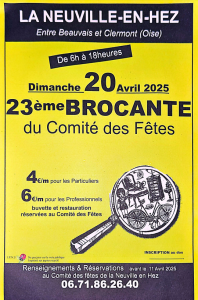 Brocante, Vide-greniers - La Neuville-en-Hez