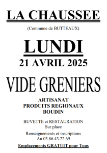 Vide-greniers - Butteaux