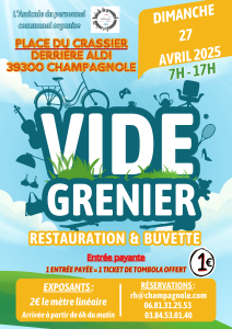 Brocante, Vide-greniers - Champagnole