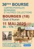 36e bourse aux cartes postales, monnaies et autres collections - Bourges