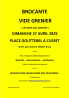 Brocante, Vide-greniers - Cusset