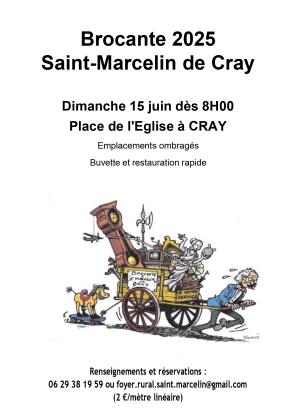 Brocante, Vide-greniers - Saint-Marcelin-de-Cray