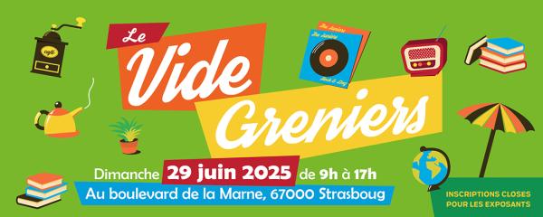 Le Vide-greniers du Conseil des XV - Strasbourg