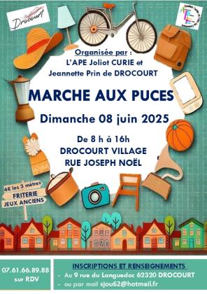 Marché aux puces - Drocourt