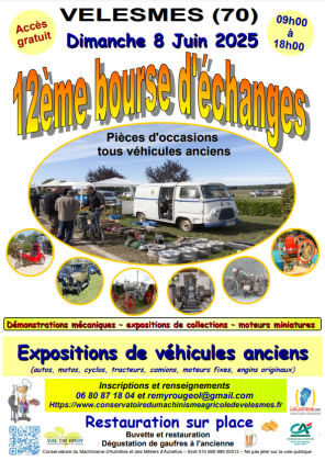 Bourse toutes collections - Velesmes-Échevanne