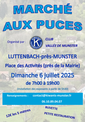 Marché aux puces - Luttenbach-près-Munster