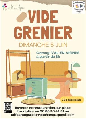 Vide-greniers - Cersay