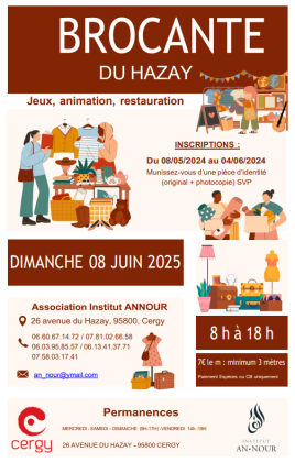 Brocante, Vide-greniers - Cergy