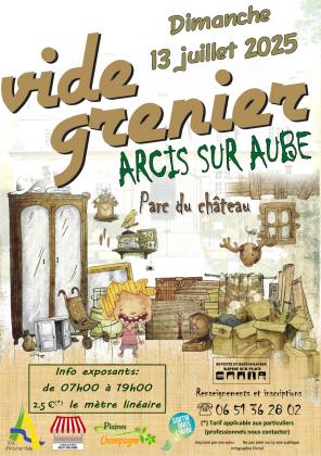 Vide-greniers - Arcis-sur-Aube