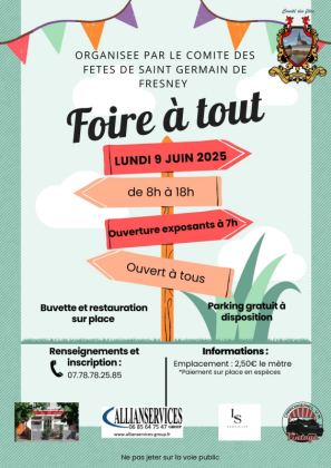 Foire à Tout - Saint-Germain-de-Fresney