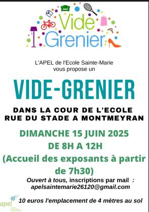 Brocante, Vide-greniers - Montmeyran