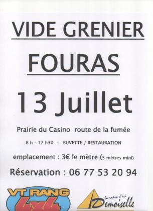 Brocante, Vide-greniers - Fouras