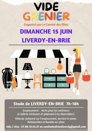 Vide-greniers - Liverdy-en-Brie