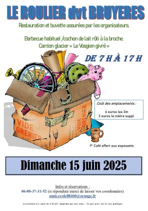 Brocante, Vide-greniers - Le Roulier