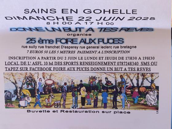 FOIRE AUX PUCES - Sains-en-Gohelle
