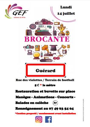 Brocante, Vide-greniers - Guérard