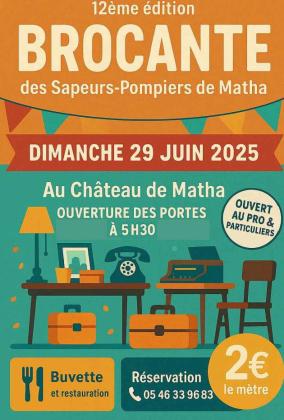 Brocante, Vide-greniers - Matha