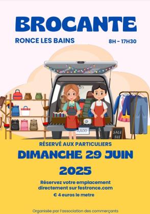 Brocante, Vide-greniers - Ronce-les-Bains