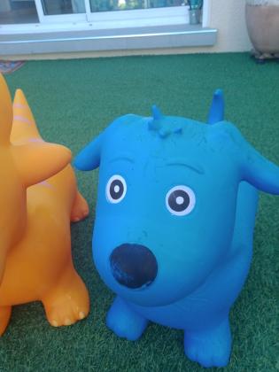 Trois animaux sauteurs