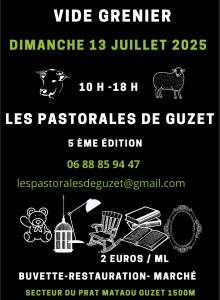 LES PASTORALES DE GUZET - VIDE GRENIER