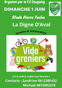 Vide-greniers - La Digne d'Aval
