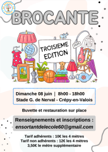 Brocante, Vide-greniers - Crépy-en-Valois