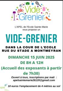 Brocante, Vide-greniers - Montmeyran