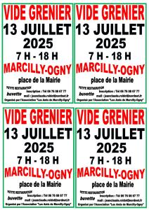 Vide-greniers - Marcilly-Ogny