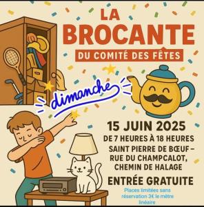 Brocante, Vide-greniers - Saint-Pierre-de-Bœuf