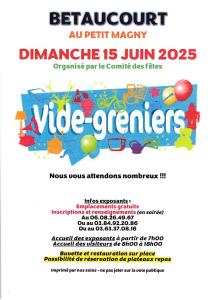 Vide-greniers - Betaucourt