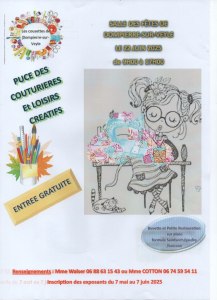 Puces des couturières et loisirs créatifs - Dompierre-sur-Veyle