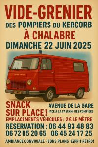 Vide-greniers des pompiers - Chalabre