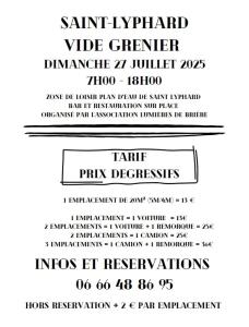 Vide-greniers - Saint-Lyphard