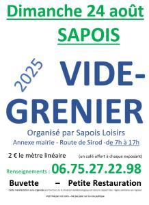 Vide-greniers - Sapois