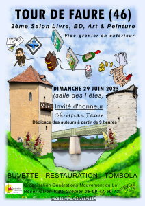 Bourse aux livres et vide grenier - Tour-de-Faure