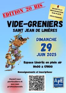 Vide-greniers - Saint-Jean-de-Linières