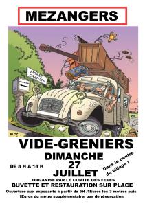 Vide-greniers - Mézangers