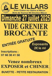 Vide-greniers - Le Villars