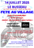 fête du village - Le Busseau