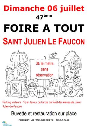 Foire à Tout - Saint-Julien-le-Faucon