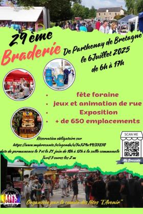 Braderie, vide-greniers - Parthenay-de-Bretagne